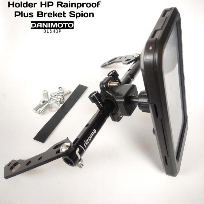 (Expert) HOLDER HP MOTOR WATERPROOF ANTI AIR NMAX XMAX PCX ADV VARIO AEROX BEAT