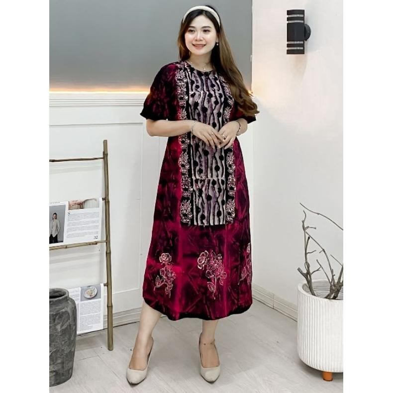 Daster Batik Daster Pekalongan Premium Daster Busui Daster Batik Pekalongan Daster Pekalongan Daster