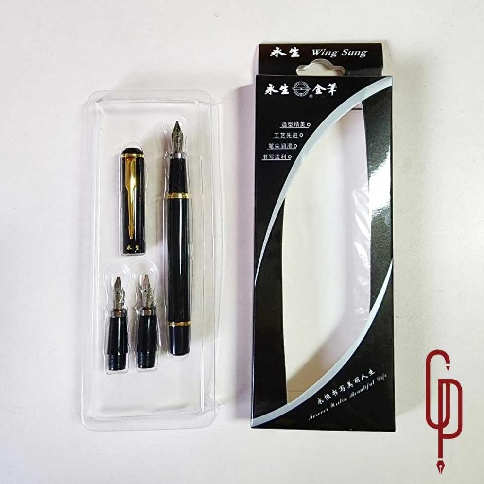 

Pulpen Calligraphy 1 Set / Pulpen Kaligrafi /Fountain Pen Bahan Metal