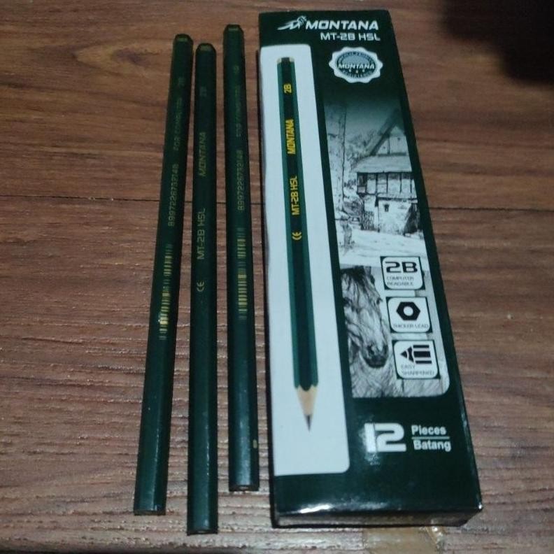 

1gross (12lsn) Pensil 2b MILTON HIJAU PENSIL 2B MURAH