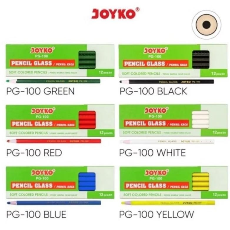 

Pensil Glass-pensil kaca Joyko Pg-100 (1pak/12pcs)