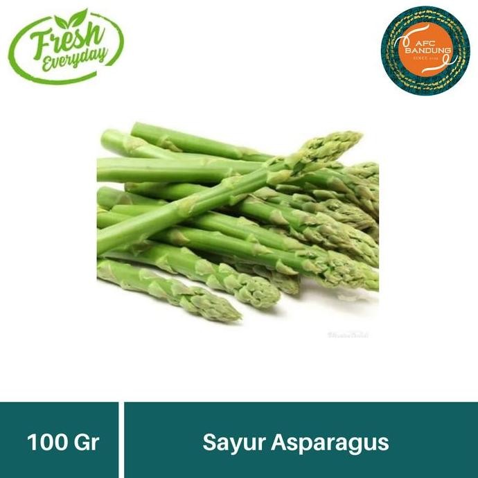 Sayur ASPARAGUS Fresh 100gr Asparagus Mentah Segar 100gr