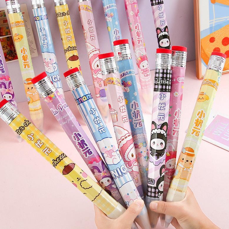 

LOOOOPY Pensil Jumbo Kreatif Pensil Besar Baru Kartun Lucu Pensil