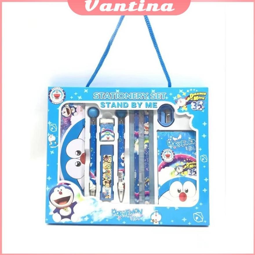 

Study set fancy / Paket alat tulis 10 in1 / Alat tulis set karakter / Stationery set Lucu Hadiah