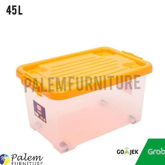 

Terlaris Container Box Serbaguna Roda 45 Liter Shinpo