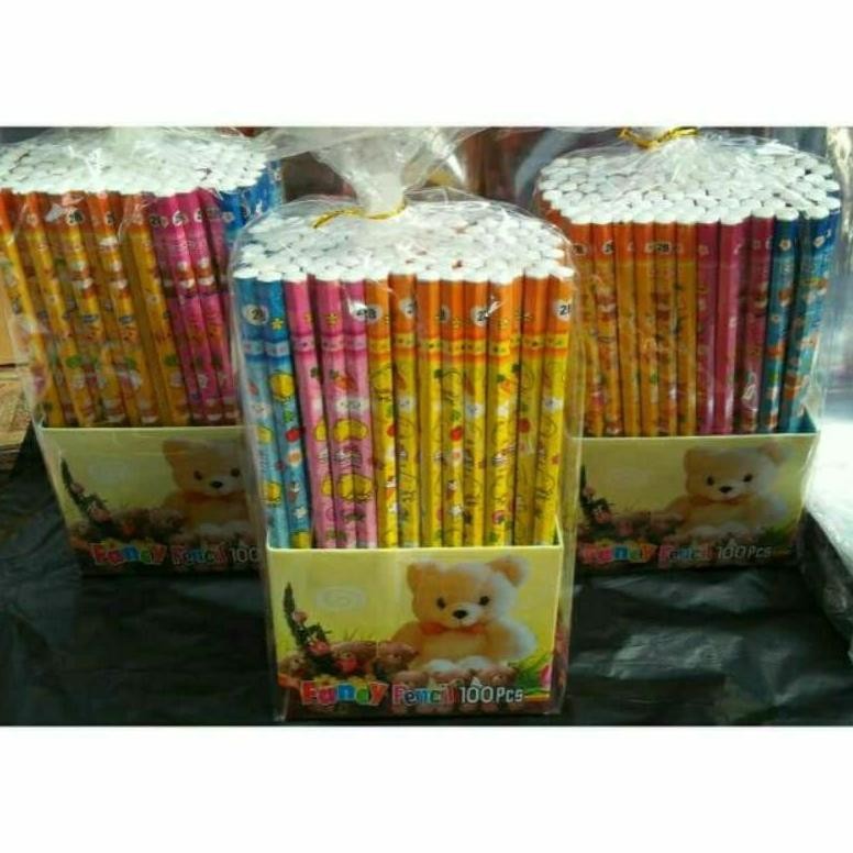 

Pensil Karakter 1 BOX ( isi 100 Pcs ) / Pencil PerBOx