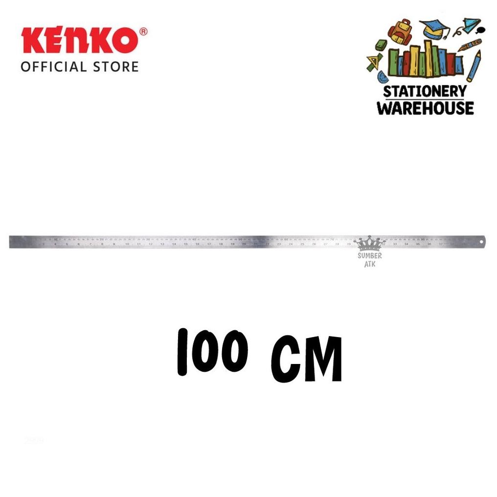 

Penggaris Besi ORIGINAL KENKO STAINLESS STEEL RULER 100 CM TEBAL dan BERKUALITAS AST