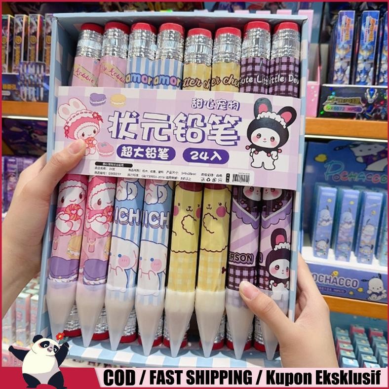 

Pensil Jumbo Kreatif Pensil Besar Baru Kartun Lucu Pensil / Hadiah untuk sekolah anak-anak