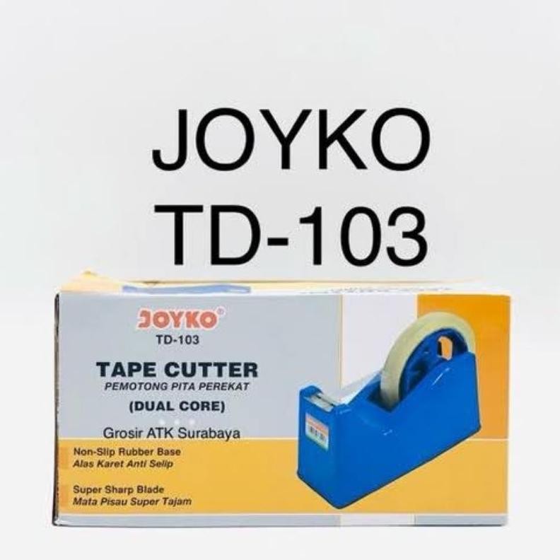 

TAPE CUTTER TD-103 JOYKO / TAPE DISPENSER DUAL CORE AST