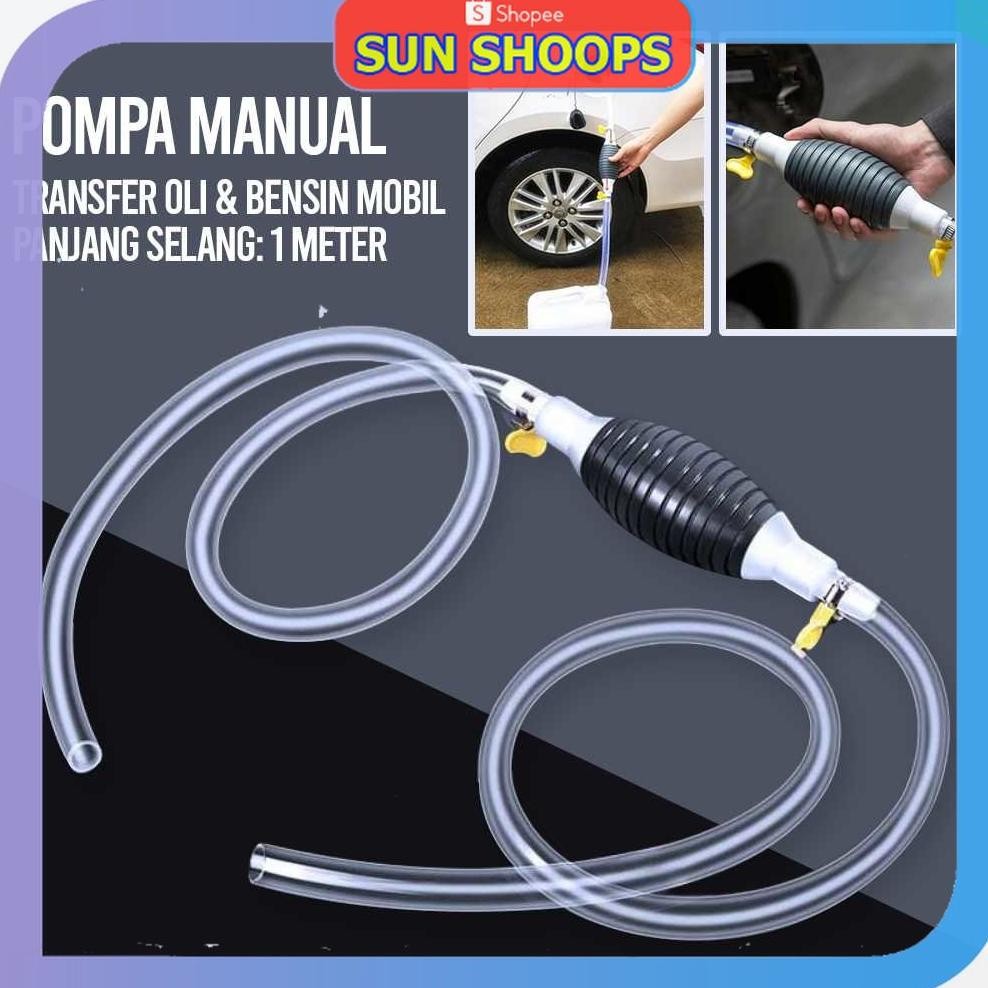 

SUN SHOOPS - Olpay Pompa Tangan Transfer Oli Bensin Mobil Oil Extractor 1M - NC02 AST