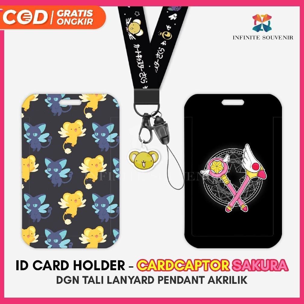 

[N003] CARDCAPTOR SAKURA / Name Tag Card Holder Motif Cerberus / Japan Anime dengan Tali Lanyard Pendant Akrilik / ID Card Holder Tali Gantungan Acrylic Bunny / Rabbbit Lucu / Nametag / Tempat Kartu Flazz / Emoney AST
