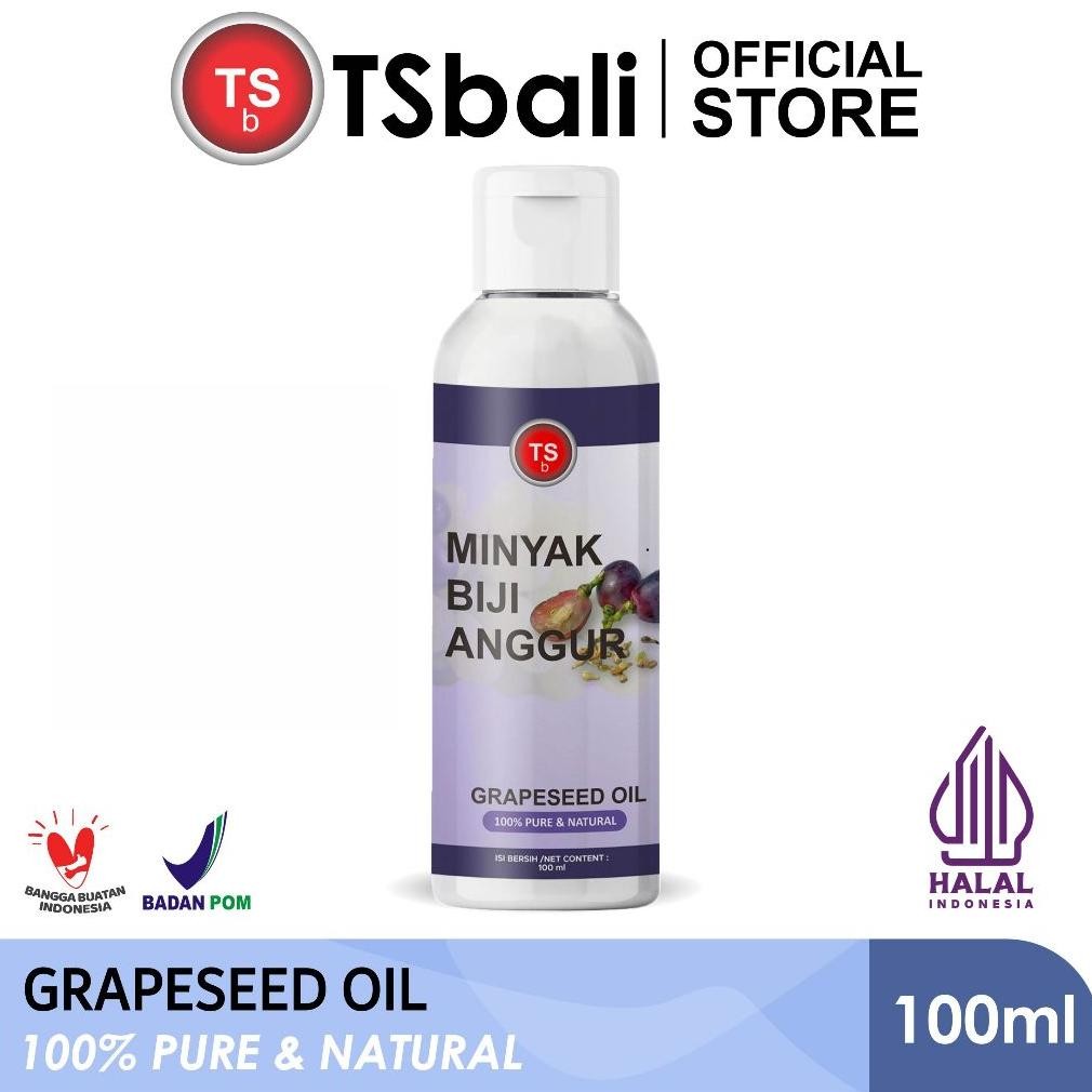 

TSb Minyak Biji Anggur / Grapeseed Oil - Food Grade - Unrined - Cold Pressed 100ml