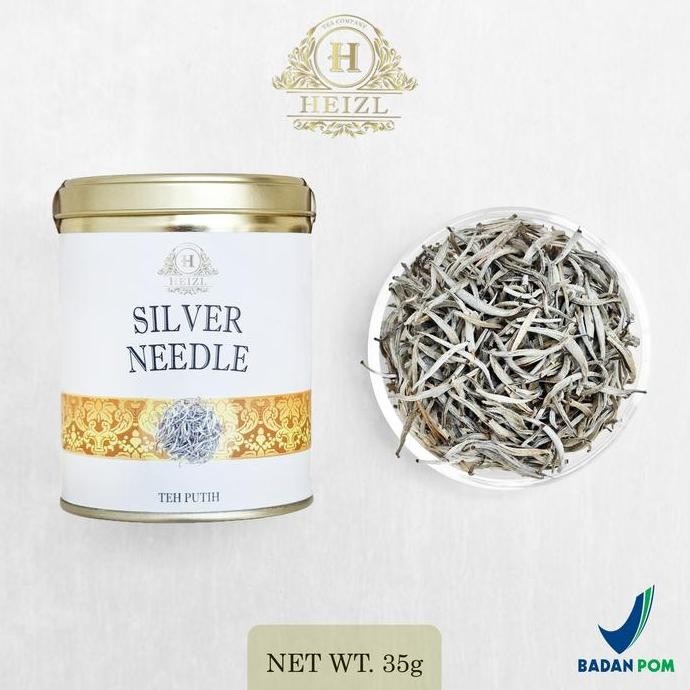 

HEIZL SILVER NEEDLE WHITE TEA DAUN TEH PUTIH PREMIUM 35GR ORIGINAL DAN TERPERCAYA