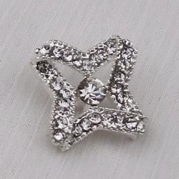 Promo Kancing Jamur Mini Permata Rhinestone Kancing Mewah Melrose Rhinestone