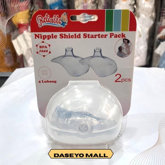 PENYAMBUNG PUTING RELIABLE SAMBUNGAN PUTING NIPPLE SHIELD ISI 2 PCS EKSLUSIF