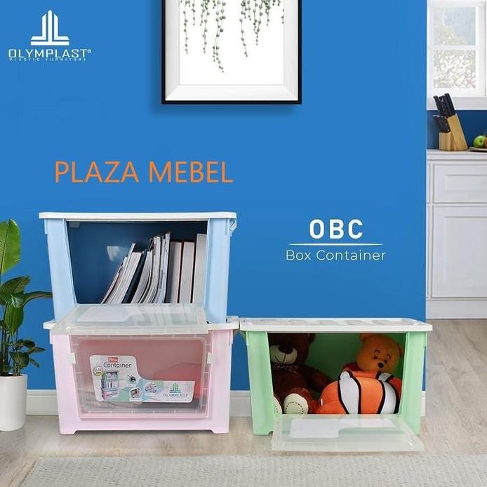 

Terlaris Box Container Olymplast Obc Plastik 62 Liter Kotak Penyimpanan - Hijau