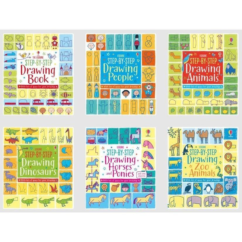 

Step by Step Drawing Book Children // Buku Edukasi Anak-anak // Buku Menggambar AST