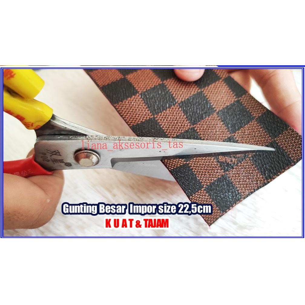 

GUNTING TAJAM IMPOR - GUNTING BESAR POTONG BAHAN - GUNTING SERBAGUNA AST