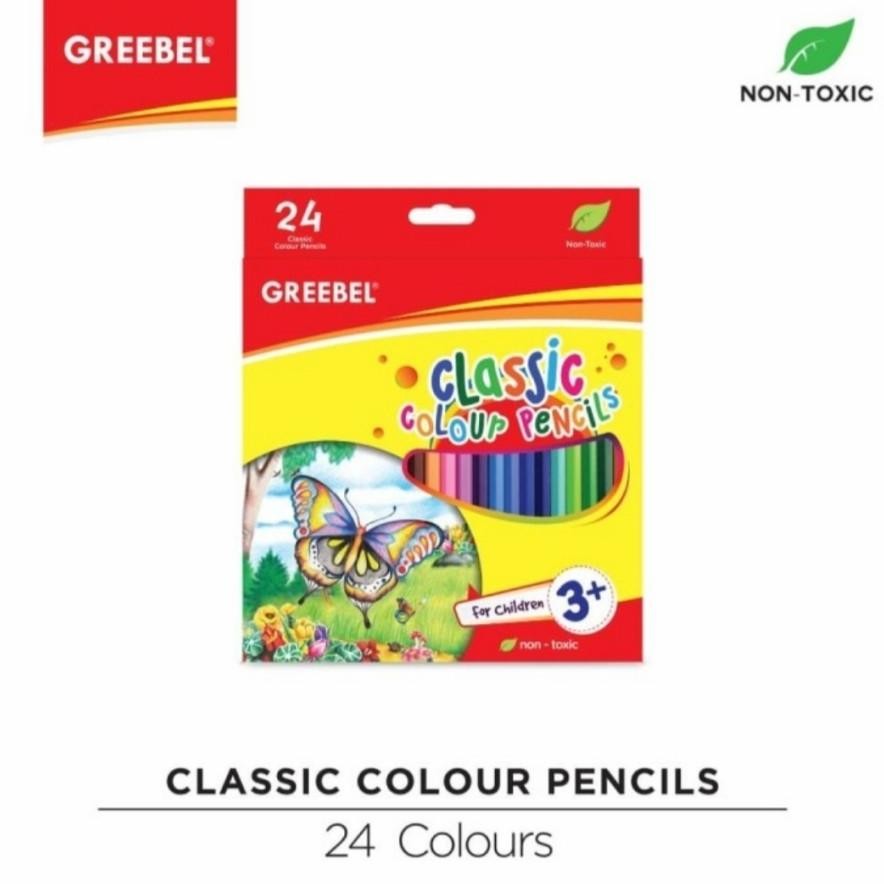 

GREEBEL 7024 CLASSIC COLOUR PENSIL 24 WARNA AST