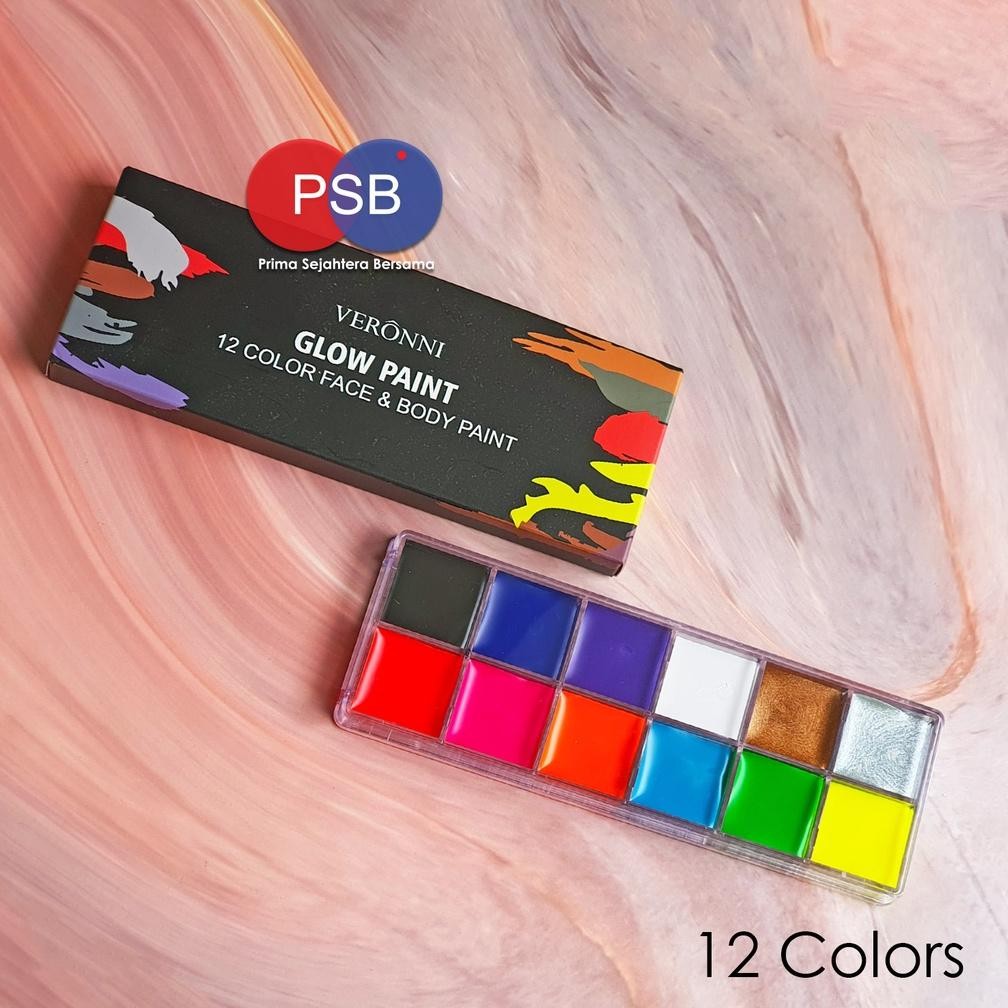 

Face Paint / Cat Wajah 12 warna / Face & Body Painting set 12 color AST