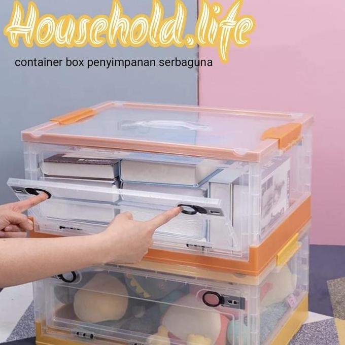 

Terlaris Container Box Lipat /Kotak Penyimpanan Lipat / Folding Storage Box / Folding Container Box Tempat Baju / Mainan Ty-41001-5
