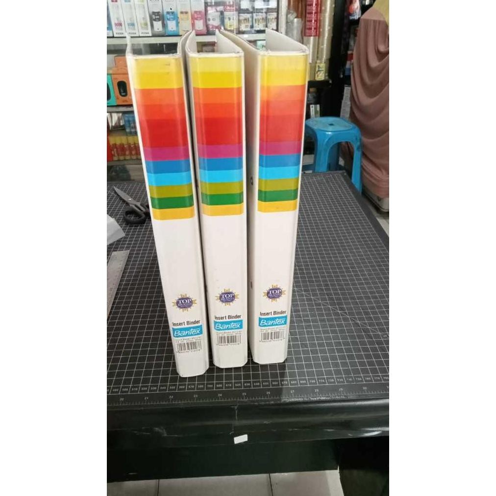 

Bantex dan bambi Insert Binder Ordner bekas f4 dan A4 2D-20mm A4 8512 White Murah AST