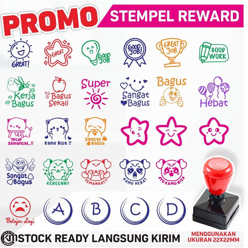

Stempel Nilai Reward, PAUD / TK / SD / Home Schooling AST