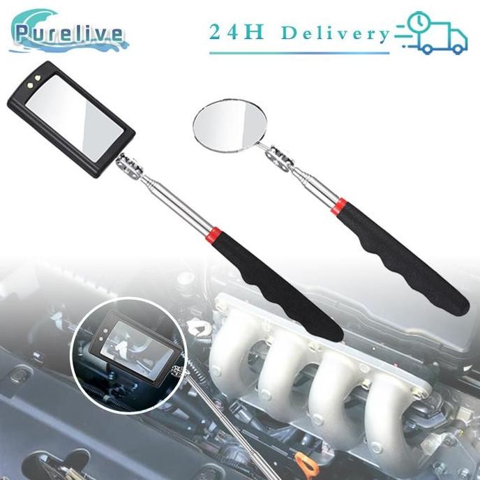 

Cermin Inspeksi Telescopic Inspection Mirror Inspection Mirror Tongkat Kaca Stick ES