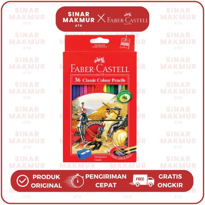 

Pensil Warna Klasik/Classic Color Pencil 36 Warna Faber Castell (Set) AST