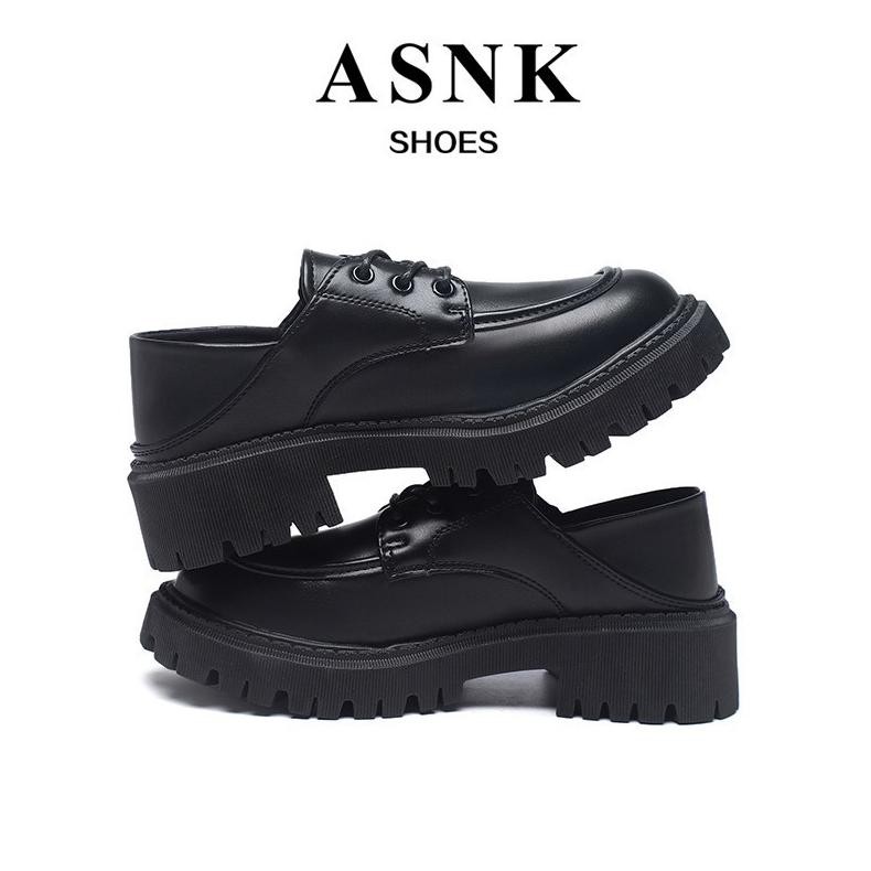 ASNK SEPATU PANTOFEL WANITA KOREA HITAM / H-2818