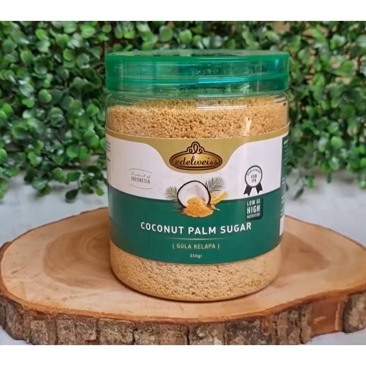 

Organic Coconut Sugar / Gula Kelapa Organik / Coconut Palm Sugar 350gr Edelweiss