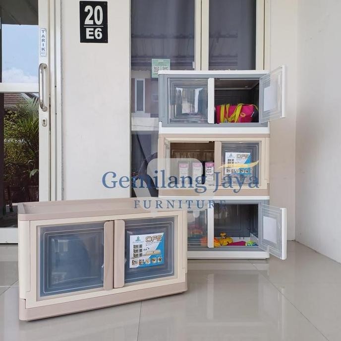 

Terlaris Olymplast Folding Box Storage Container Lipat Serbaguna