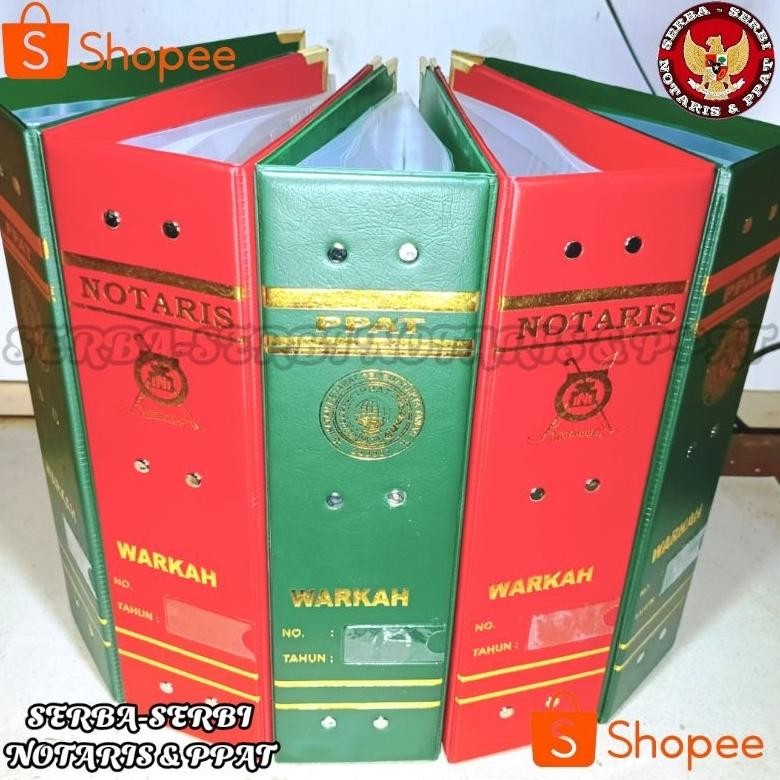 

Album warkah notaris merah dan album warkah ppat hijau AST