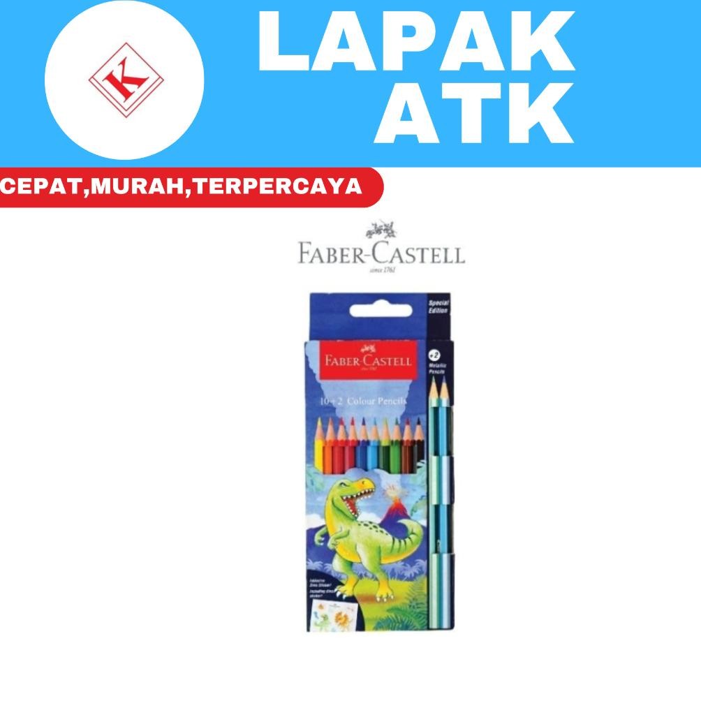 

Pensil warna Dino ISI 12 Faber-castell ++ AST