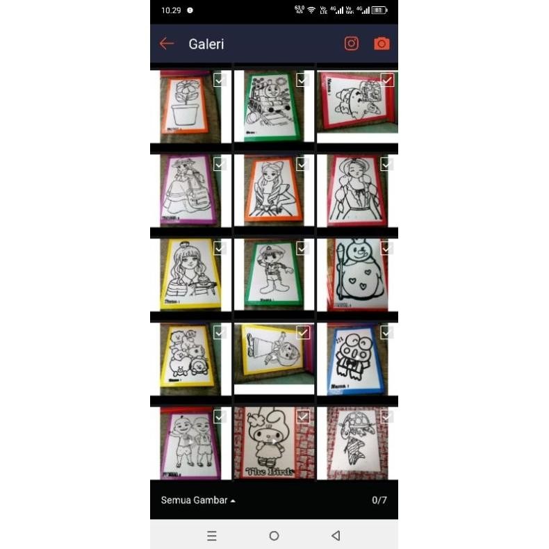 

TERMURAH PAKET 10 LEMBAR STEROFOAM LUKIS /di kirim satu karakter satu/ada 50 karakter/styrofom/gabus bergambar untuk mewarnai dan lukis AST