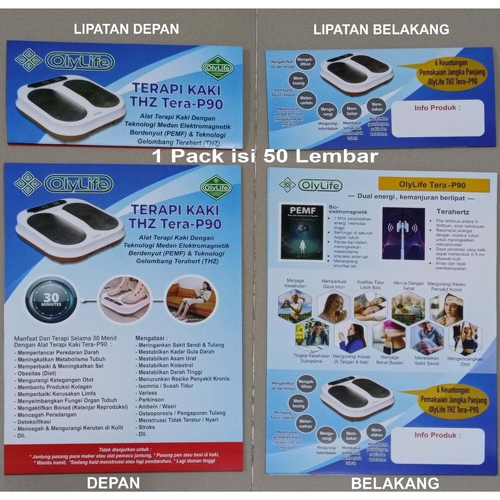 

Brosur Olylife A4 Ukuran 21,5 cm x 30,5 cm dan A5 uk 15*21 cm AST