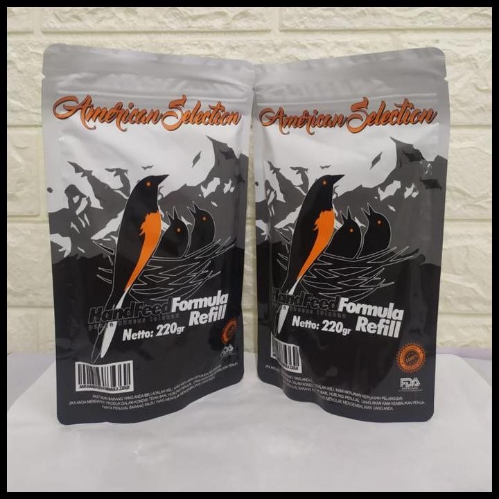 Terlaris Voer Ams American Selection Handfeed Formula Refill Good Quality