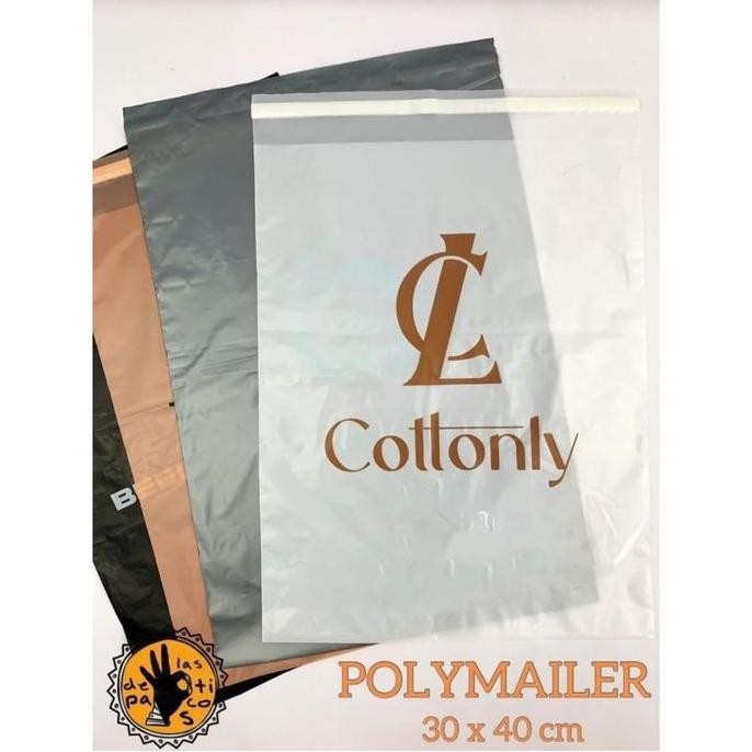 

Terlaris PLASTIK POLYMAILER Uk. 30X40 SABLON untuk Packing Onlineshop Baju / Gamis / Sweater / Sepatu dan lainnya SALE