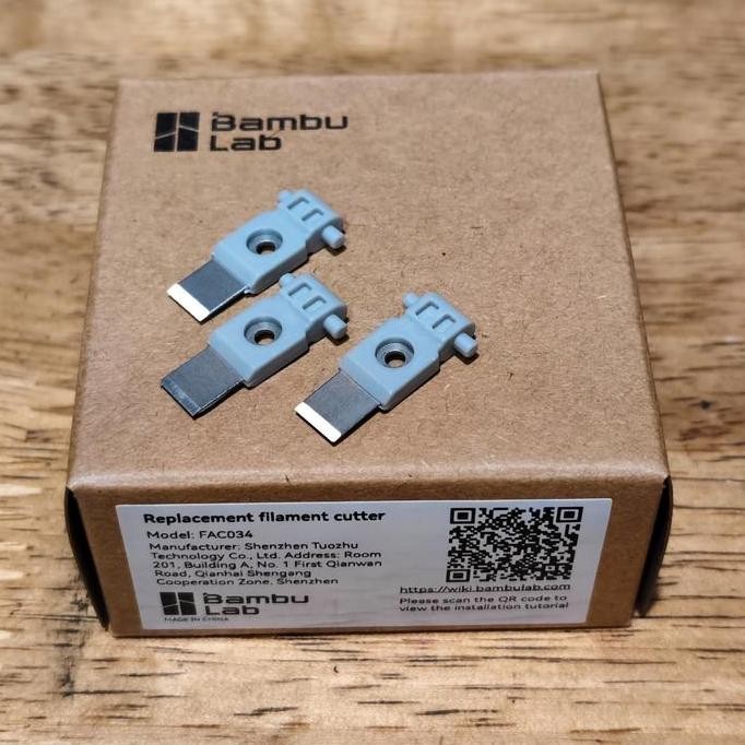 

Bambulab Replacement Filament Cutter New Stok