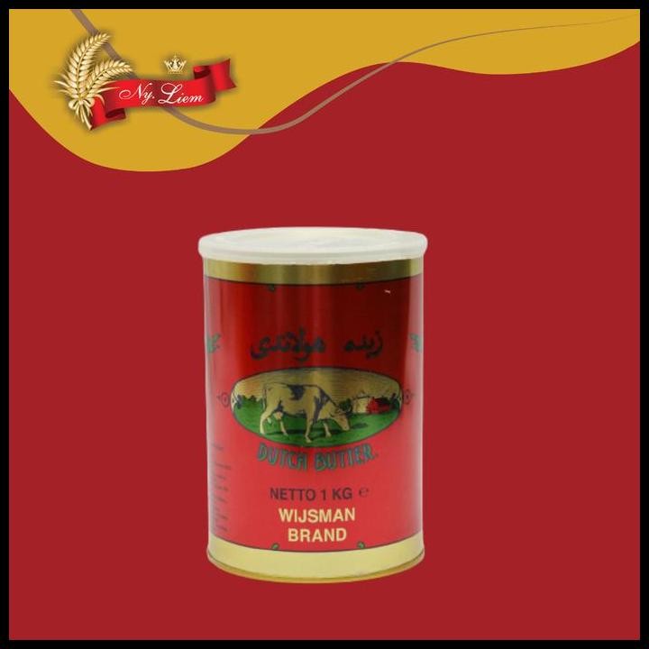 

Terlaris Wijsman Dutch Butter / Mentega 1 Kg Good Quality