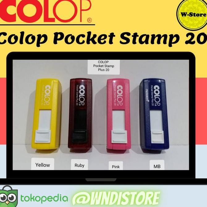 

Terlaris Colop Pocket Stamp Plus 20 - Jasa SALE