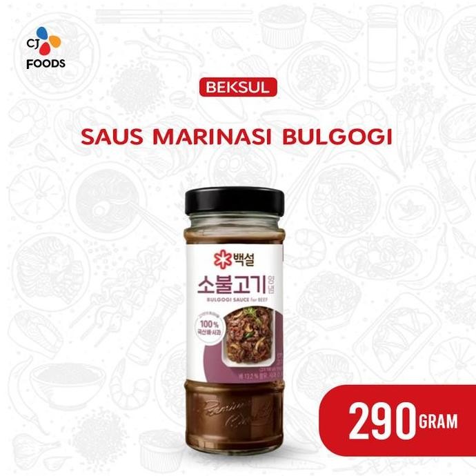 

Terlaris BEKSUL Saus Marinasi Bulgogi 290 Gram SALE