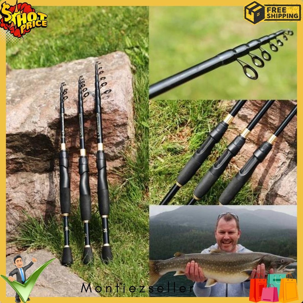 Promosi Fishingrod Complete Set Joran Pancing Berputar Reel Pancing Reel Pancing Complete Set Terlar