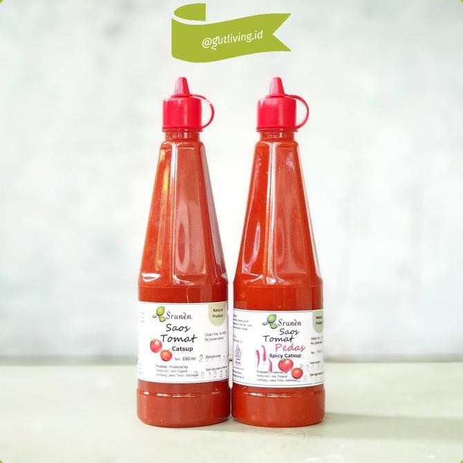 

Terlaris Saos Tomat Pedas Saus Alami Asri Organik Bebas Gluten 330ml SALE
