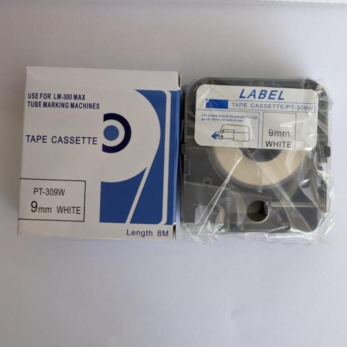 

Label Tape Letatwin Max Pt309W Pt309Y 9Mm X 8M For Lm-300 Puty Pt 309W 309Y New Stok