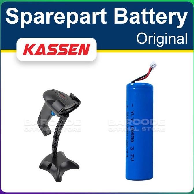 Baterai Kassen Ks-606 Battery Scanner Ks606 Wireless New Stok