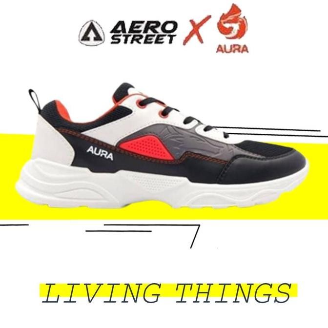Tersedia Aerostreet x Aura Esport - Sepatu Sneakers Casual Pria Wanita Aero