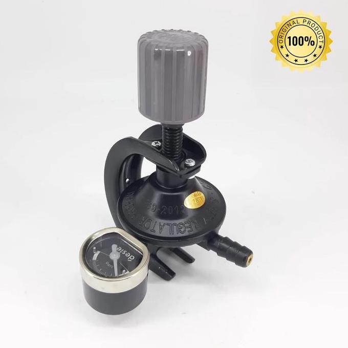 Original Regulator Penghemat Gas Anti Bocor Tanpa Karet / Tutup Gas