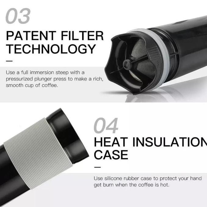 French Press Coffee Travel Press