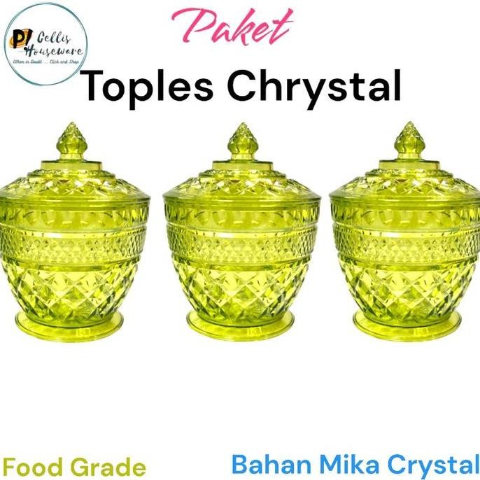 Toples Cantik Chrystal 3 Pcs - Toples Kristal